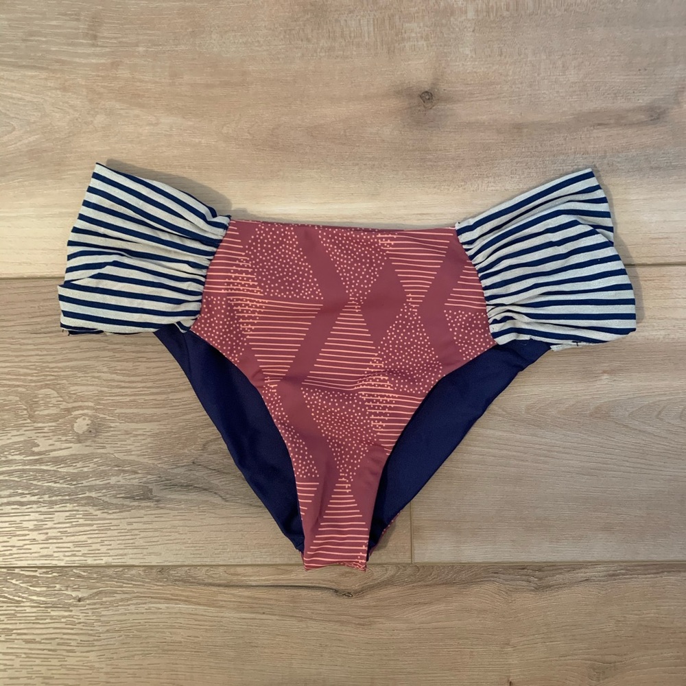 Seea Pink and Blue Bikini Set - Picture 3 of 6